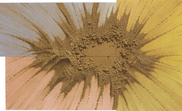 사진=김창영, <UNION 1901-W>, Oil on Sand on Canvas, 173×284cm, 2019